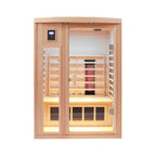 Thermora Premium 2-Person Low EMF FAR-Infrared Heat Wood Spa\Saunas