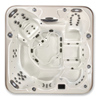Pinnacle 7-Person Luxury Hot Tub – 8' Spa