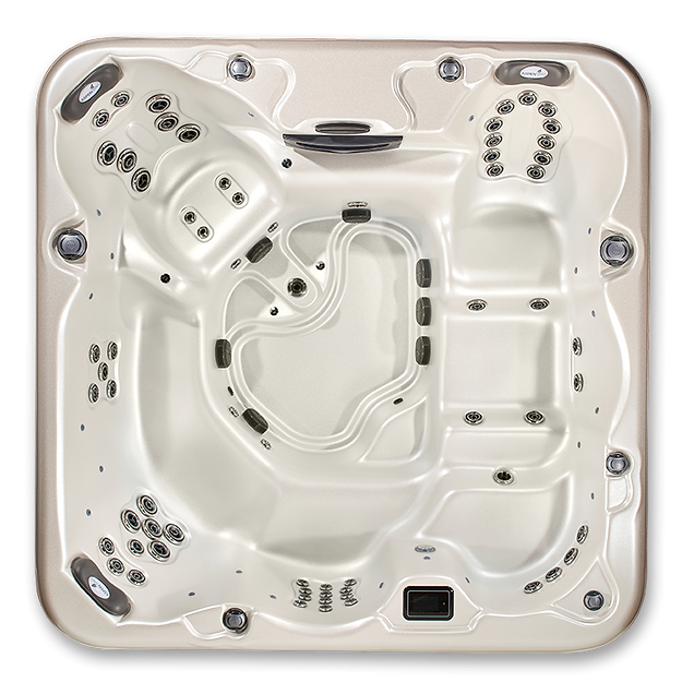 Pinnacle 7-Person Luxury Hot Tub – 8' Spa