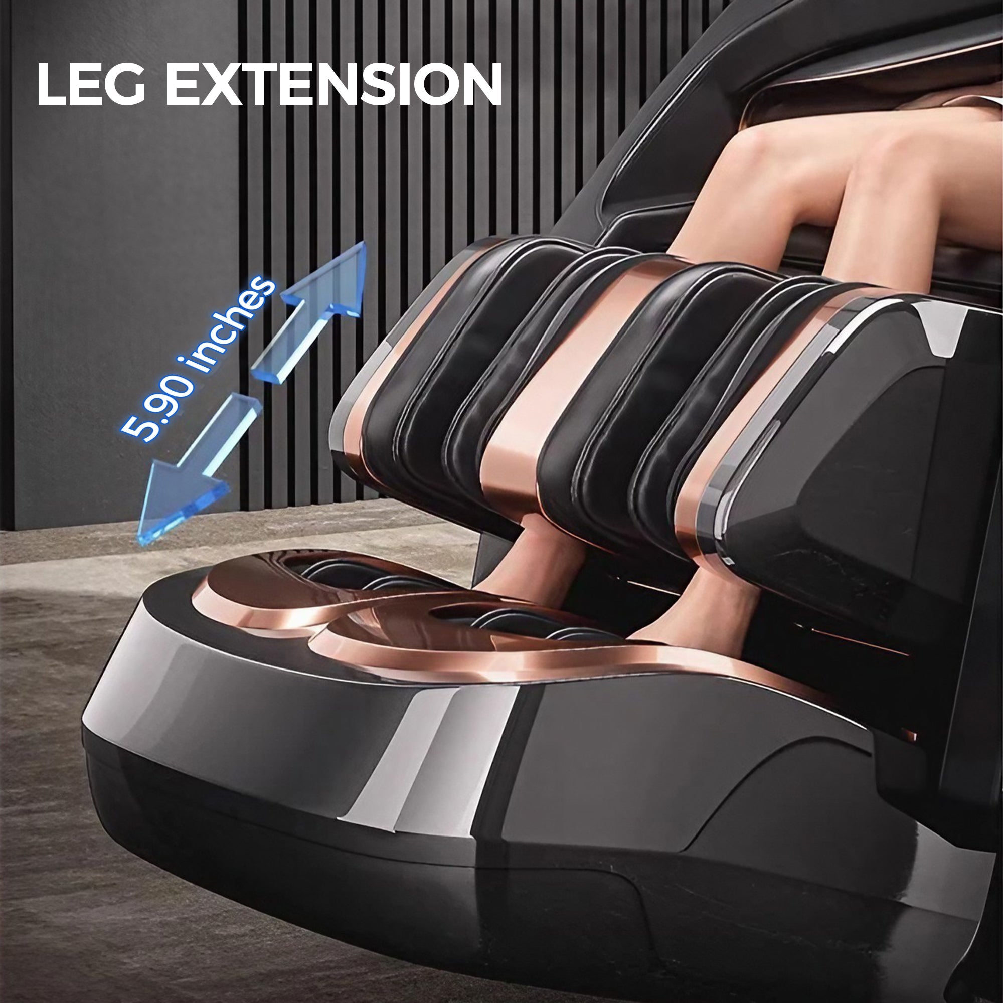 WANKO Bliss SL-Track Zero Gravity Full Body Recliner Massage Chair