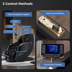 WANKO Harmony SL-Track Zero Gravity Full Body Recliner Massage