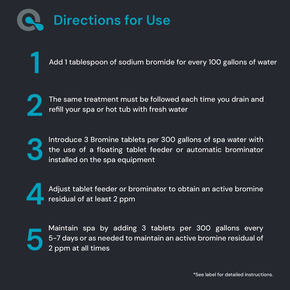 Bromine Tablets for Hot Tub
