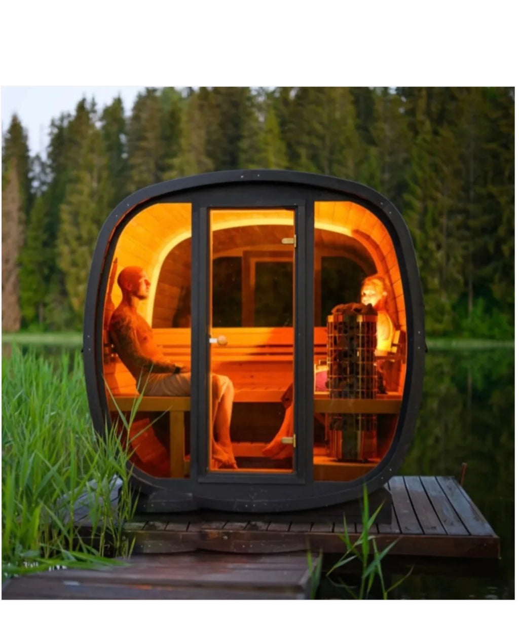 Auris Two Luxury Outdoor Cedar Sauna