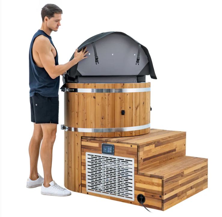Alaskan All-In-One Cold Plunge Kit – Premium Barrel Cold Therapy Tub