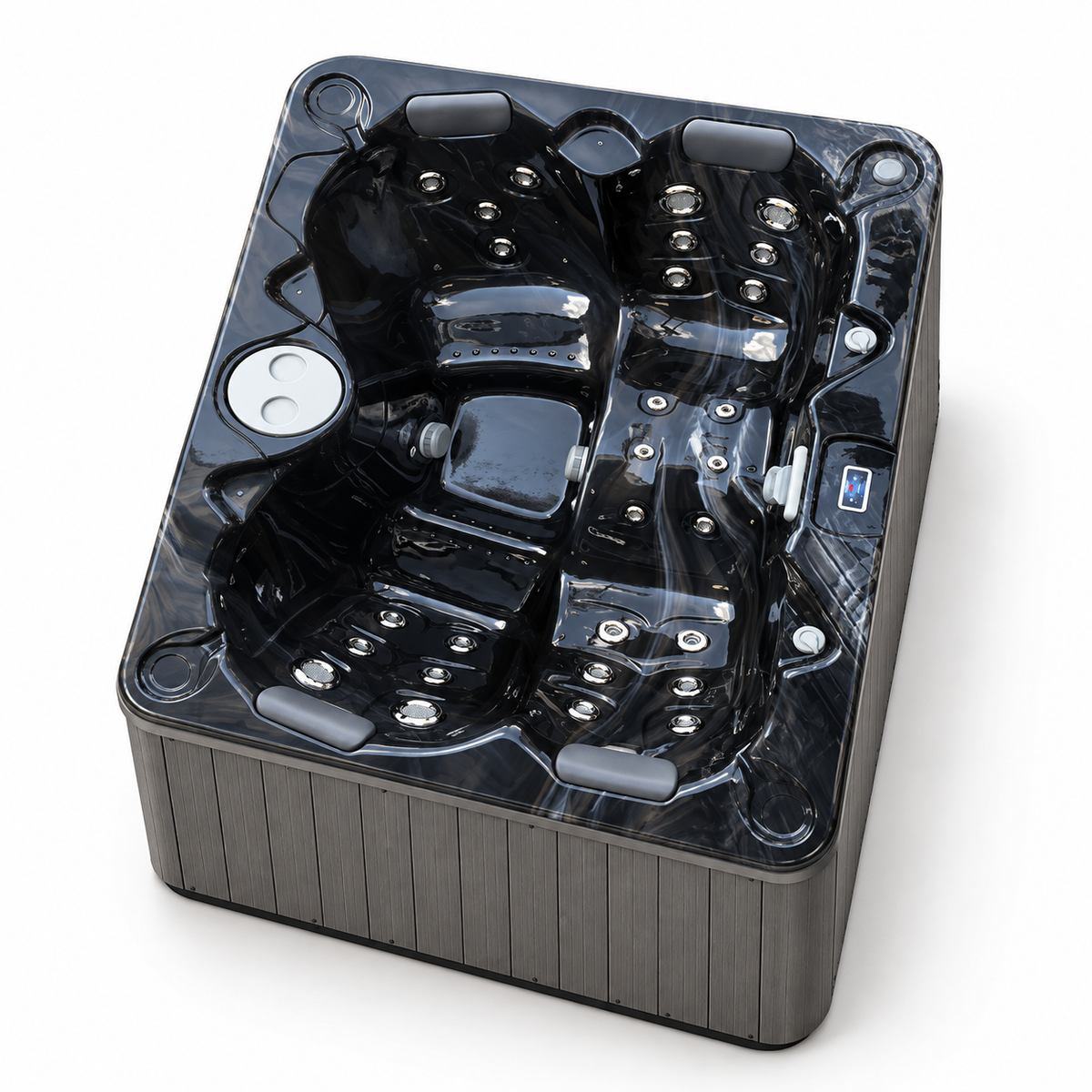 Futura Spas Alexandria Hot Tub – 3 Person, 55 Jets