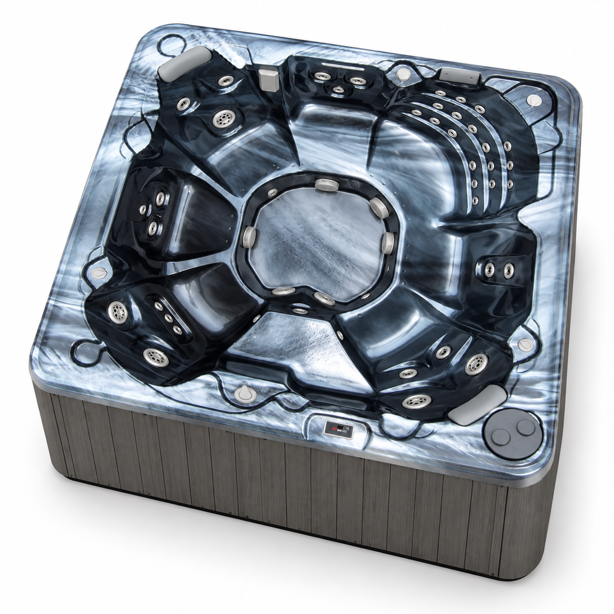Futura Spas MP-52 Hot Tub – 8 Person, 52 Jets
