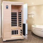 Thermora Luxury 2-Person Hemlock Wood FAR Infrared Sauna Room