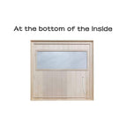 Thermora Luxury 2-Person Hemlock Wood FAR Infrared Sauna Room