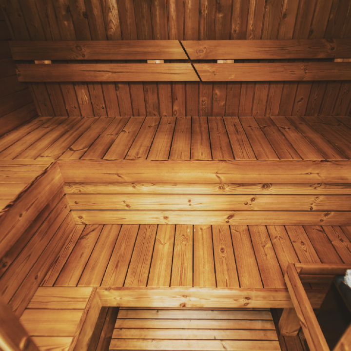 Patio Elegance Outdoor Sauna MW12 ThermoWood for Your Perfect Backyard Retreat
