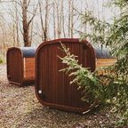 Patio Elegance Outdoor Sauna MW12 ThermoWood for Your Perfect Backyard Retreat