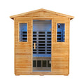 Thermora Deluxe 3-Person Outdoor Full Spectrum Low EMF Infrared Home Sauna