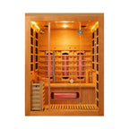 Rövia Aurora 3-Person Indoor Hybrid Sauna Room With Infrared And 4.5KW Steam Heaters (SAK41592)