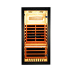 Thermora Single-Person Chilean Pine Infrared Sauna Cabin (SAK57926)