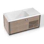 Iroquois 67 in. 1-Person Mono-Jet All-in-One Cold Plunge Ice Bath/Hot Tub